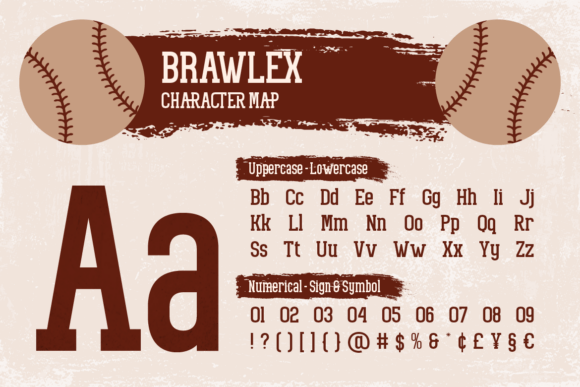 Brawlex Font - Preview 1