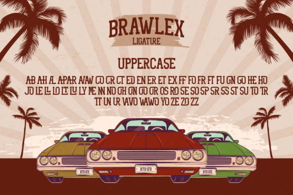 Brawlex Font - Preview 6