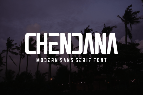 Chendana Font - Preview 2