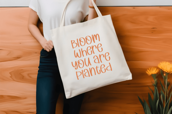 Flowers Stickers Font - Preview 4