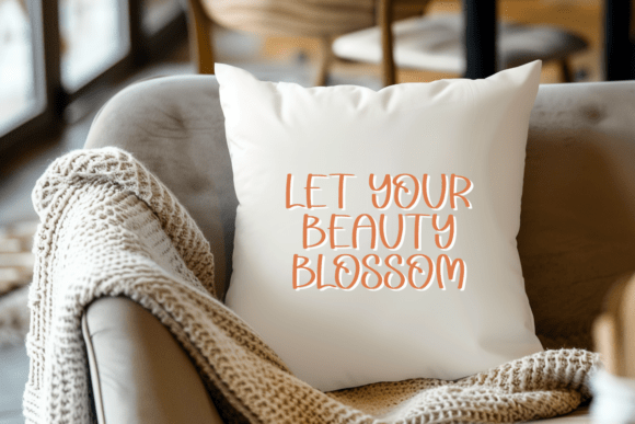 Flowers Stickers Font - Preview 5