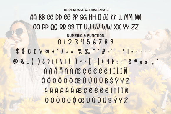 Happy Harmony Font PNG with transparent background - Preview 6