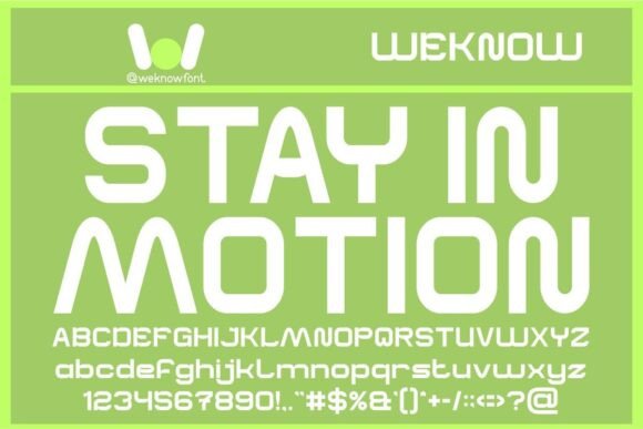 Momentum is Key Font PNG with transparent background - Preview 1