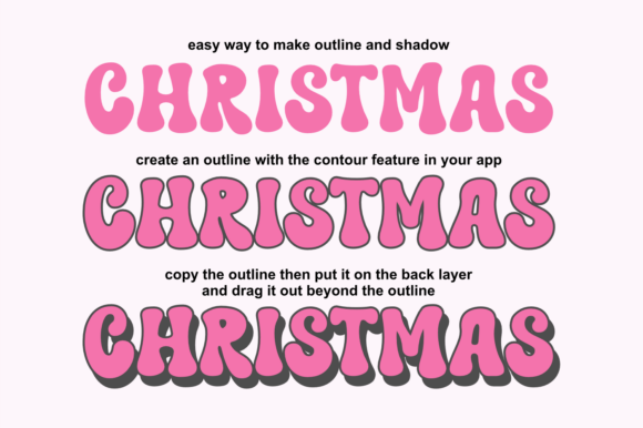 Mother's Holiday Font PNG with transparent background - Preview 5