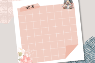 Notepad House Floral Heart Graphic by Origin Designs PH · Creative Fabrica