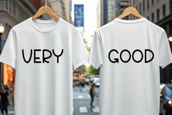 Nothing Birthday Font PNG with transparent background - Preview 1