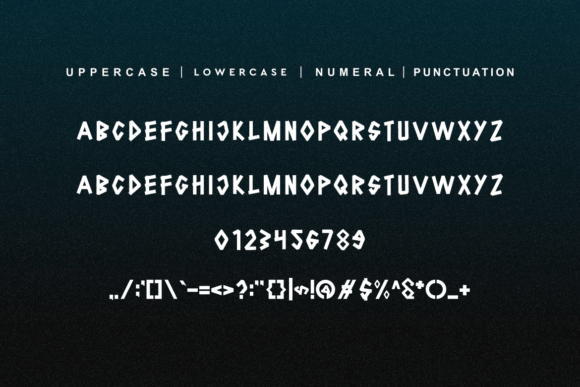 Oxgeren Font PNG with transparent background - Preview 2