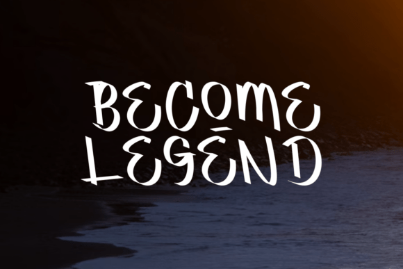 Peoggen Font PNG with transparent background - Preview 1