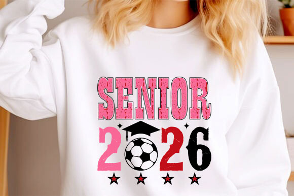 Senior Soccer 2026 Svg, 2026 Png Graphic by Bulk T-shirt 605 · Creative ...