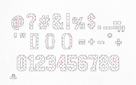 4th of July Font - Preview 2