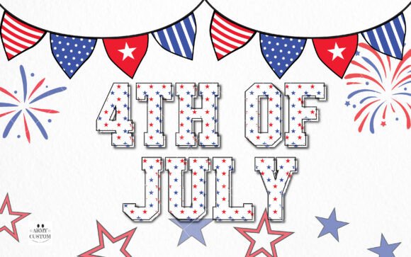 4th of July Font - Preview 3