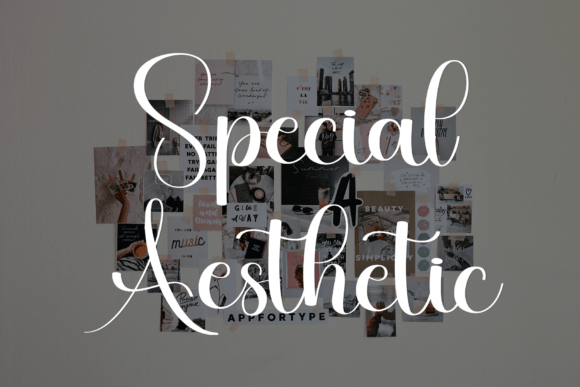 Aesthetic Font - Preview 6