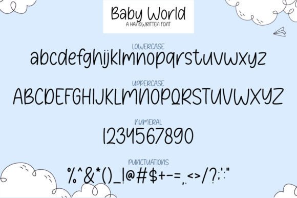 Baby World Font - Preview 6