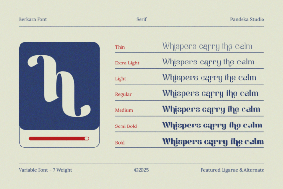 Berkara Font - Preview 1