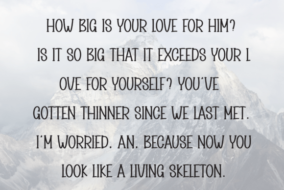 Breakfast Font - Preview 5