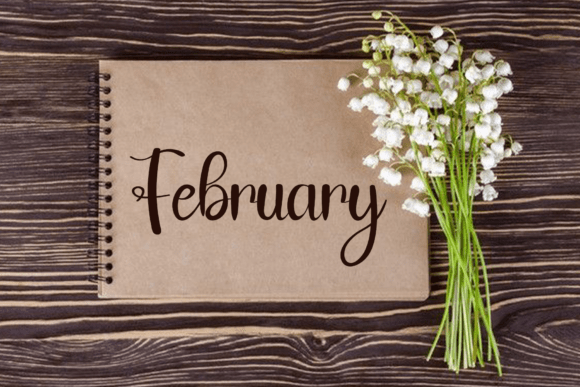 Calendar Font - Preview 2