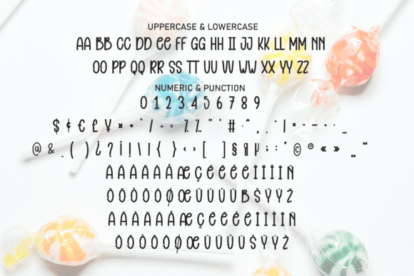 Candies Font - Preview 6