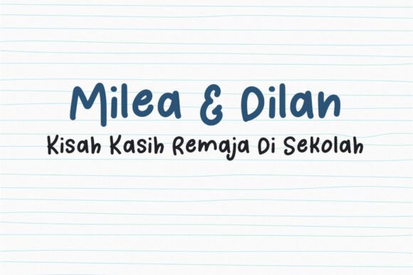 Chalk School Font - Preview 3