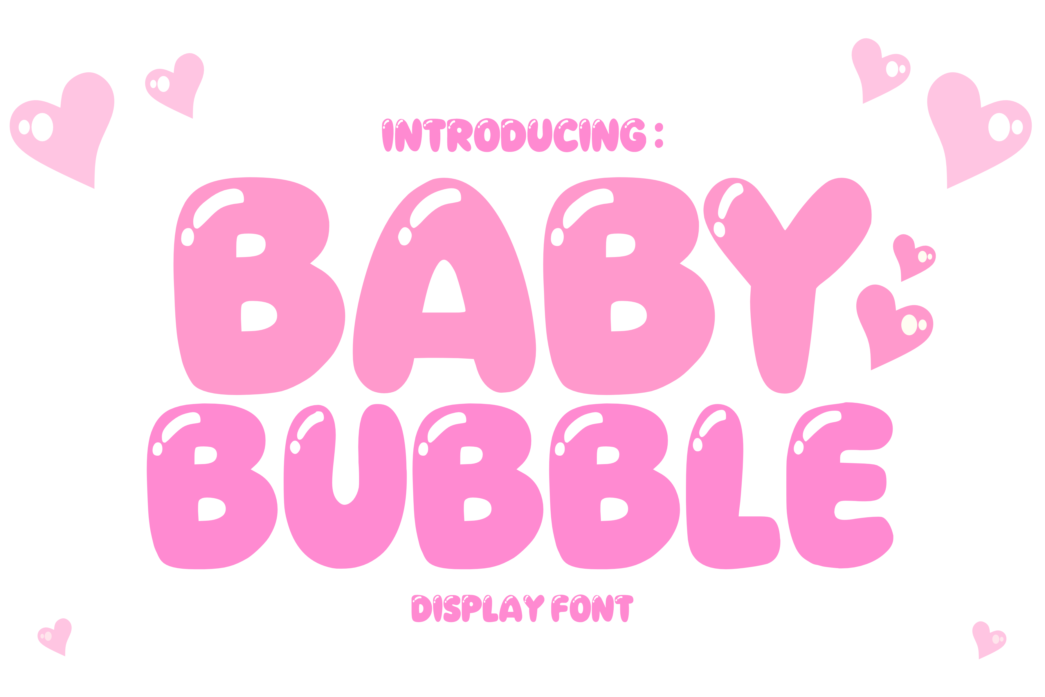 Cute Bubble Font - photo 2