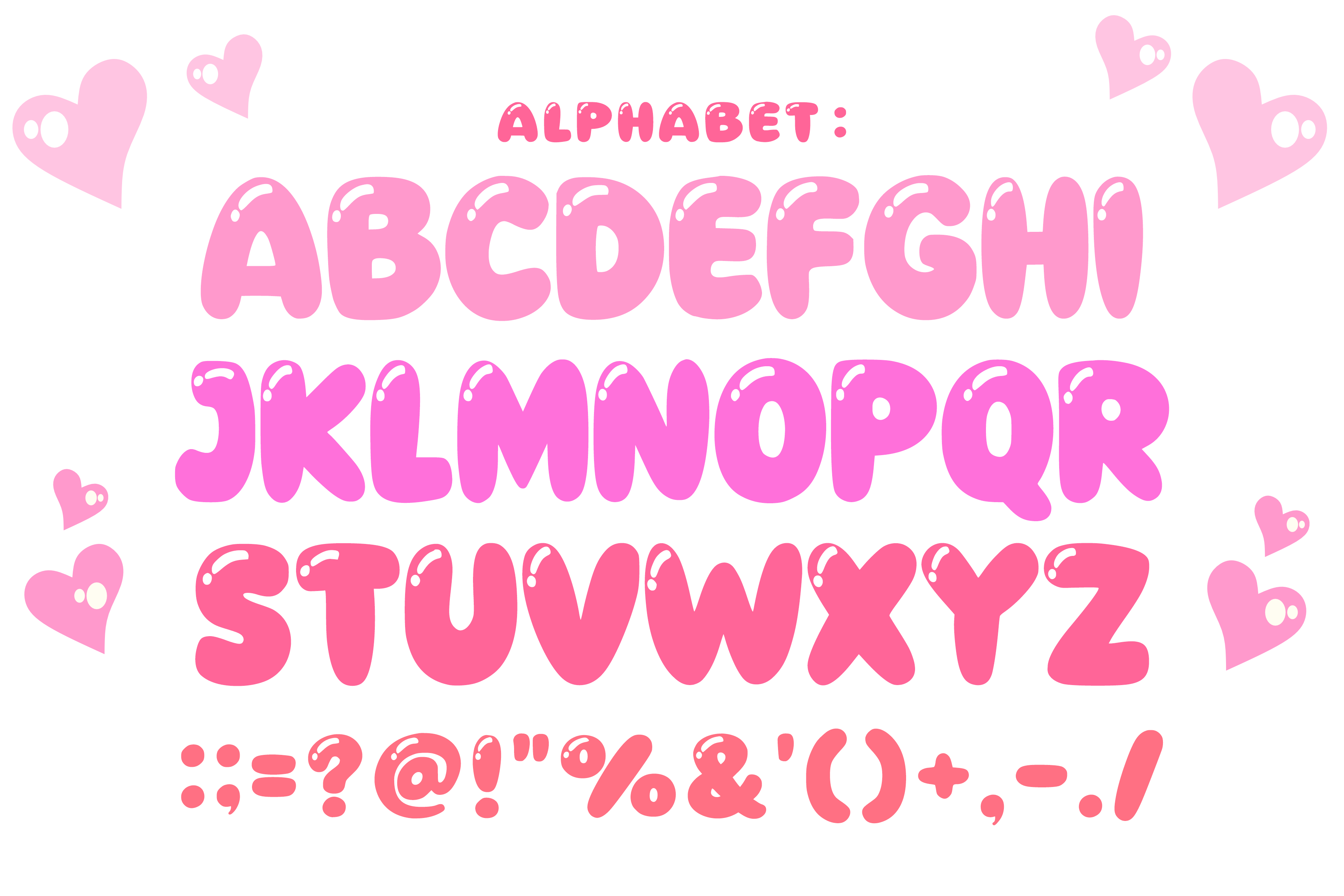 Cute Bubble Font - photo 3