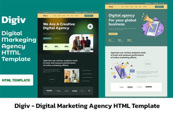 Digiv - Digital Marketing Agency HTML