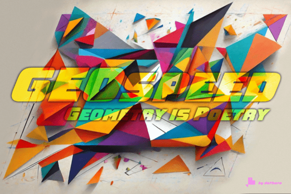 Geospeed Font - Preview 3