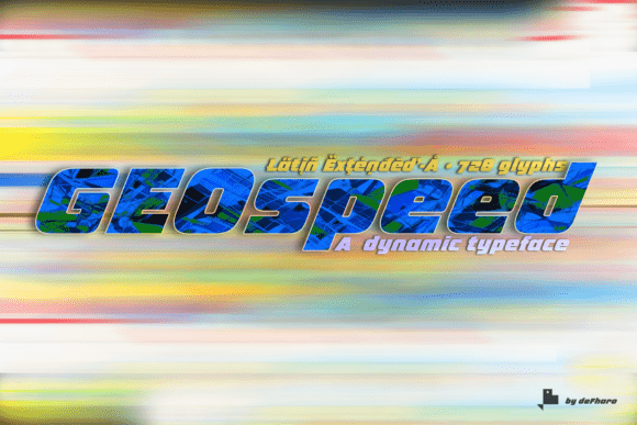 Geospeed Font - Preview 5