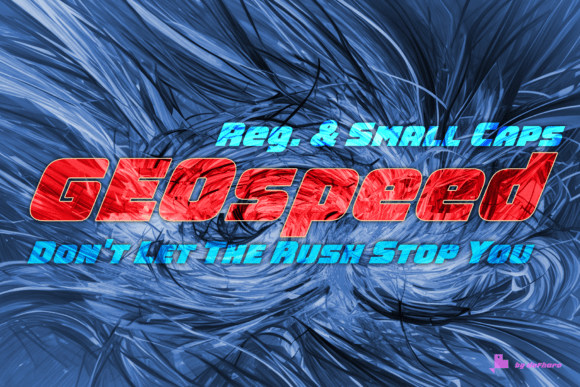 Geospeed Font - Preview 6