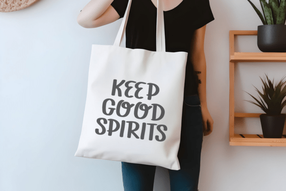 Good Spirits Font PNG with transparent background - Preview 4