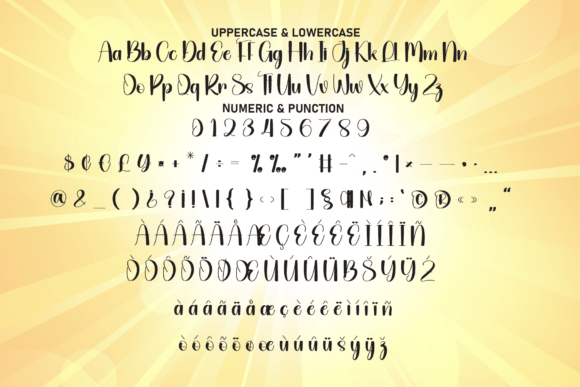 Happy Radiant Font - Preview 6
