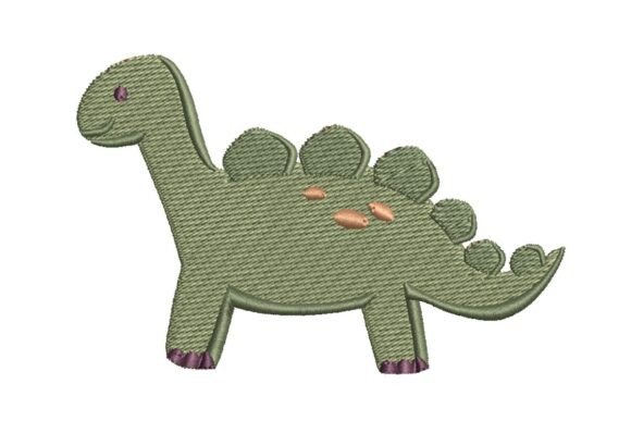 Happy Stegosaurus