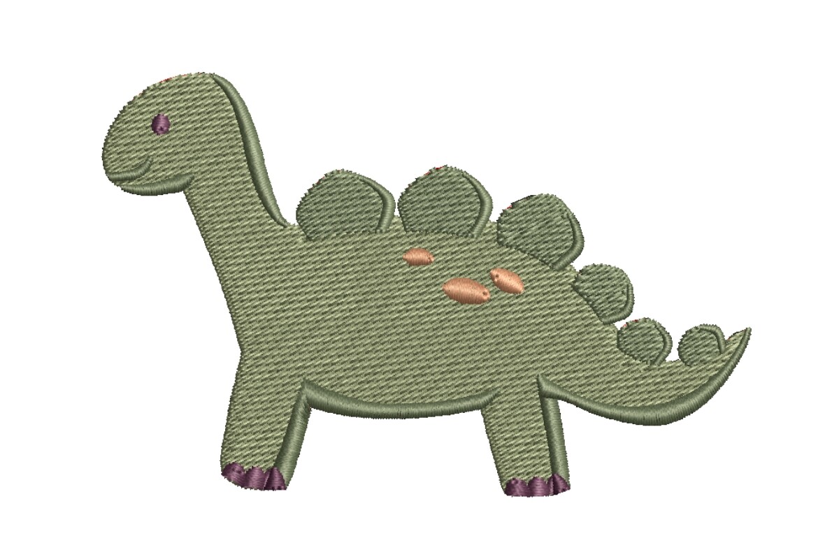 Happy Stegosaurus
