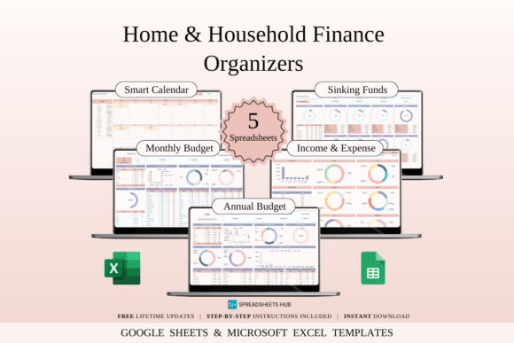 Home & Household Finance Organizers