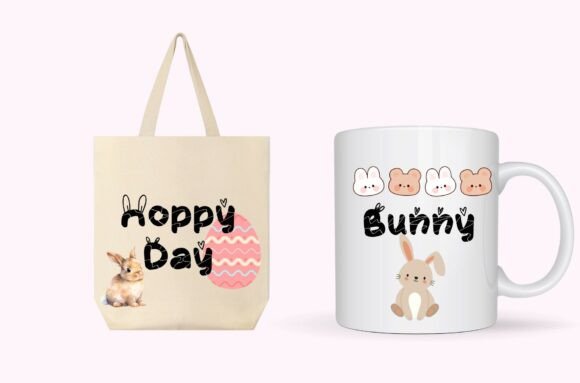 Kawaii Ears Font PNG with transparent background - Preview 3