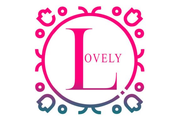 Michelia Monogram Font PNG with transparent background - Preview 2