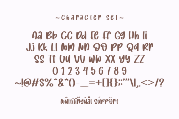 Morning Exercise Font PNG with transparent background - Preview 2
