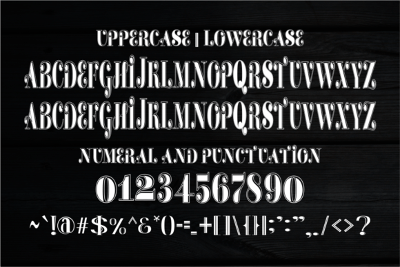 Otsko Font PNG with transparent background - Preview 2