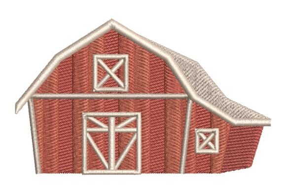 Red Rustic Barn