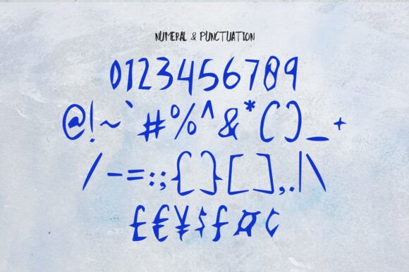 Seora Vister Sanderas Font PNG with transparent background - Preview 6