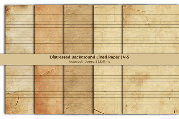 Vintage Lined Paper | Distressed Paper
