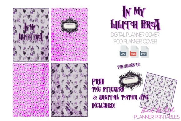 In My Lilith Era Digital Planner Cover