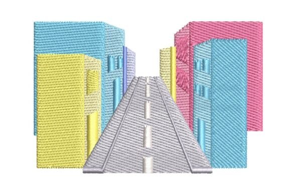 Abstract City Street