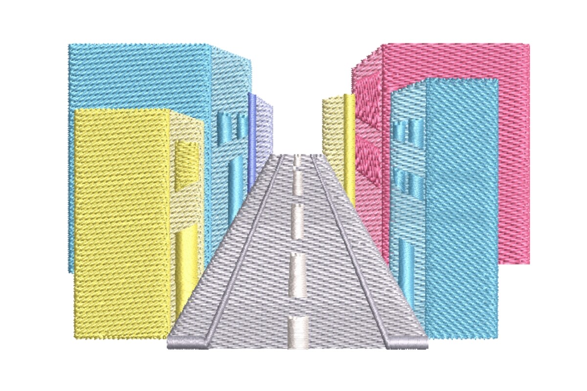 Abstract City Street