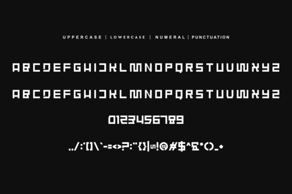 Ametech Font - Preview 4
