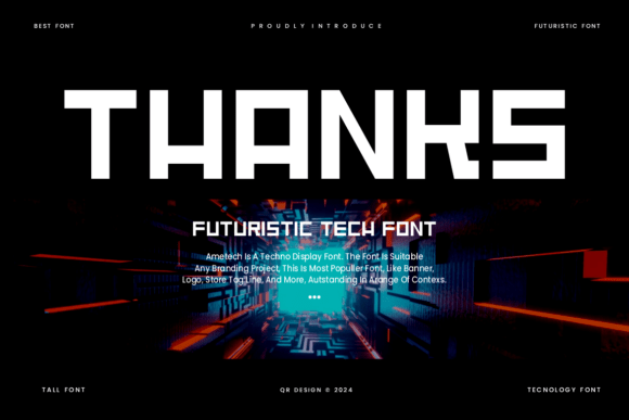 Ametech Font - Preview 5