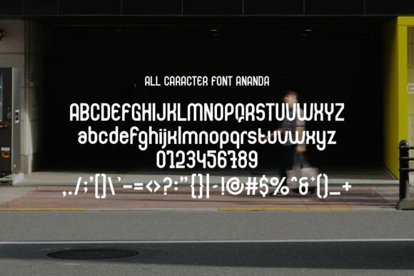 Ananda Font - Preview 1