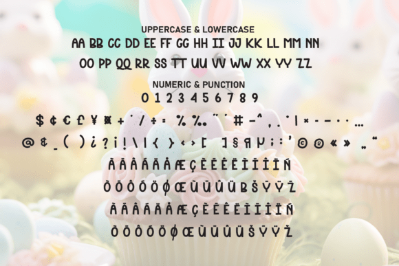 Bunny Easter Font - Preview 6