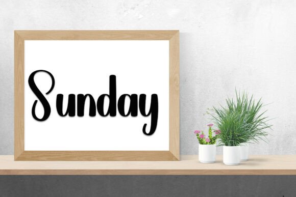 Cake Topper Font - Preview 3