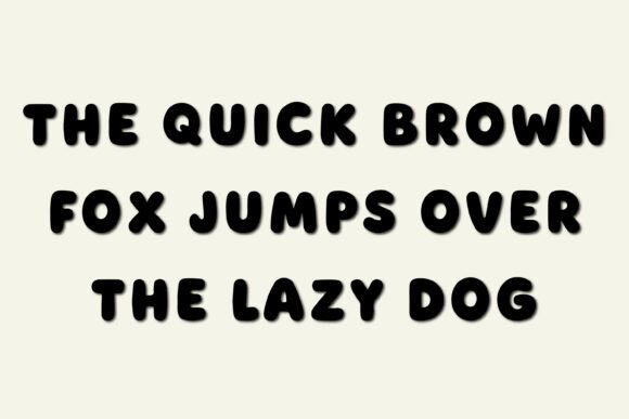 Choco Bubble Font - Preview 1