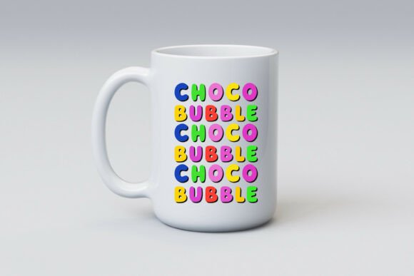 Choco Bubble Font - Preview 4